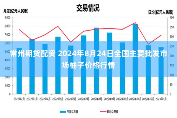 常州期货配资 2024年8月24日全国主要批发市场柚子价格行情