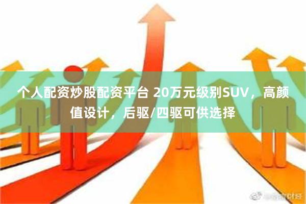 个人配资炒股配资平台 20万元级别SUV，高颜值设计，后驱/四驱可供选择