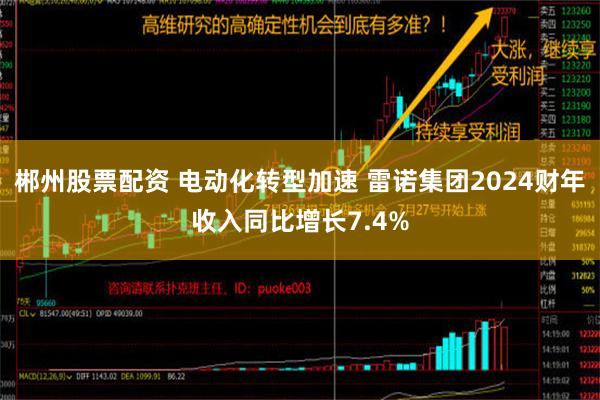 郴州股票配资 电动化转型加速 雷诺集团2024财年收入同比增长7.4%